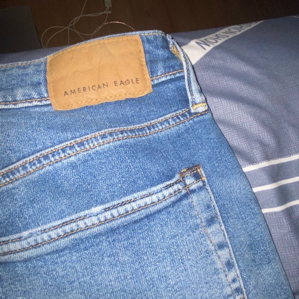 American Eagle men blue ripped jeans - Picture 3 of 7